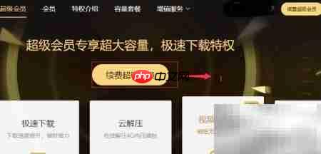 百度超级会员开通指南